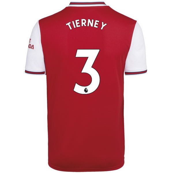 Camiseta Arsenal NO.3 Tierney Primera equipo 2019-20 Rojo